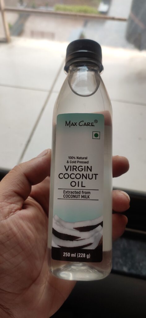 Max care virgin coconut oil - 250 ml review