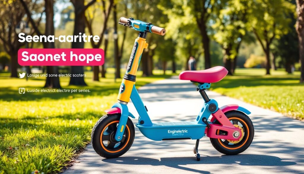 Electric scooter for kids