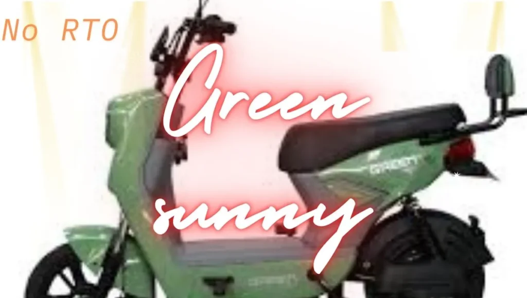 Green Sunny Electric Scooter