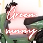 Green Sunny Electric Scooter
