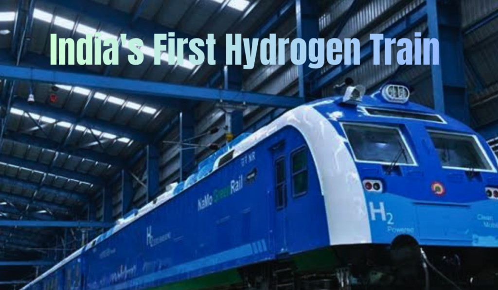 India's First Hydrogen Train