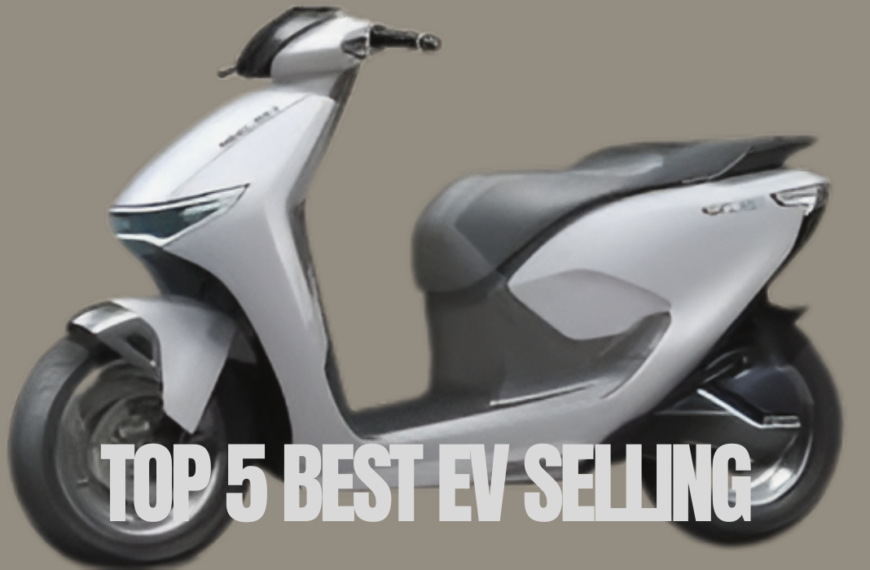 Top 5 best selling ev in india