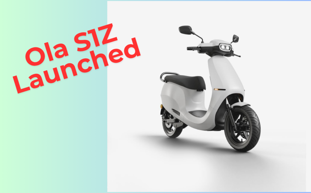Ola S1Z Launched