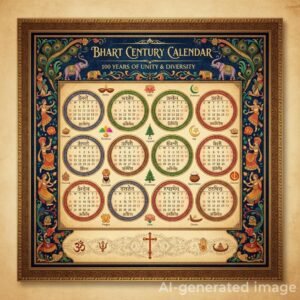100 year Indian calendar