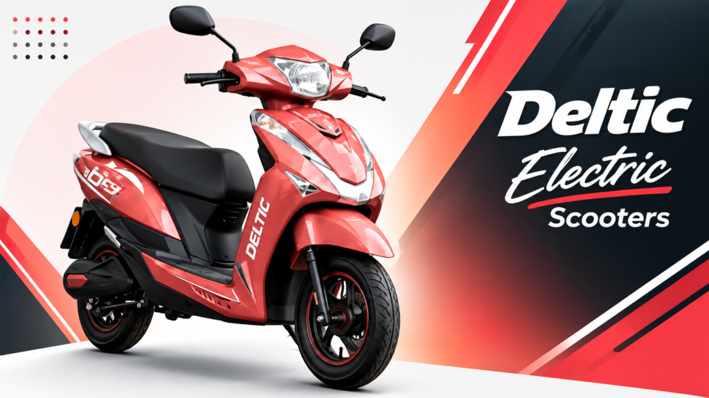 Deltic Electric Scooters without licence in india