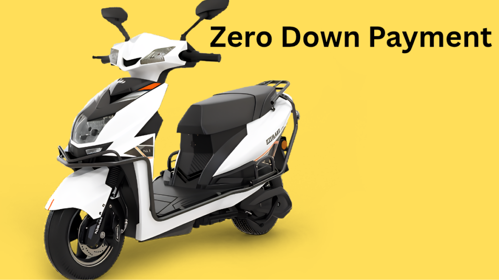 Electric scooters with zero down payment in india