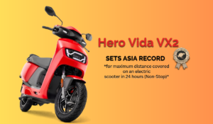 Hero Vida VX2 Sets Asia Record