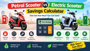 Petrol vs Electric Scooter Savings Calculator